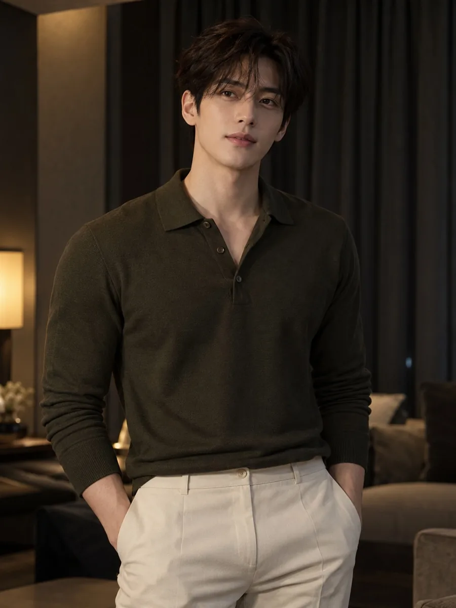 차분한 저녁의 한 장면